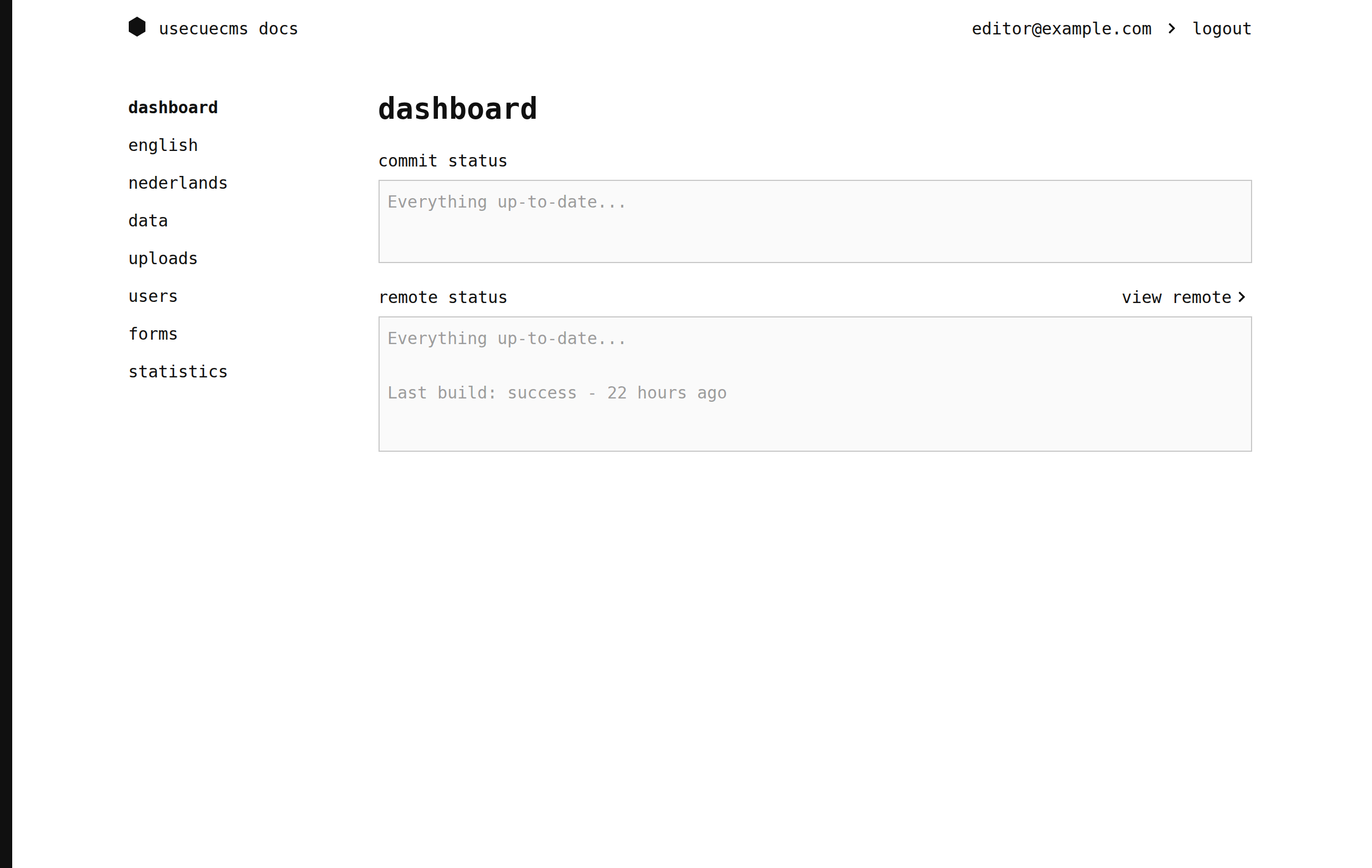 Dashboard