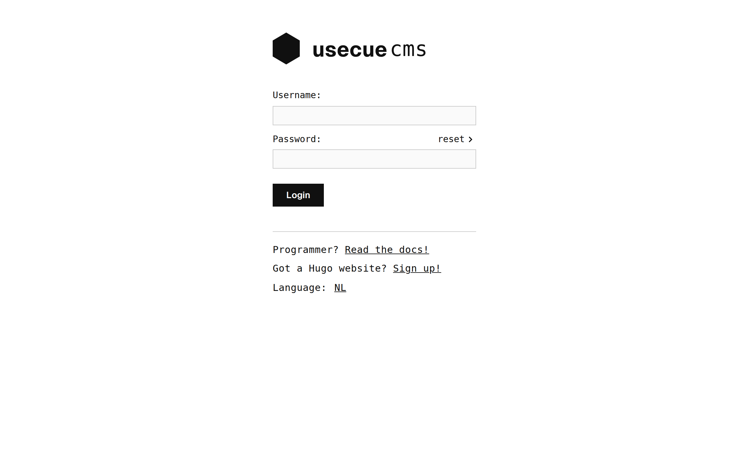 Login